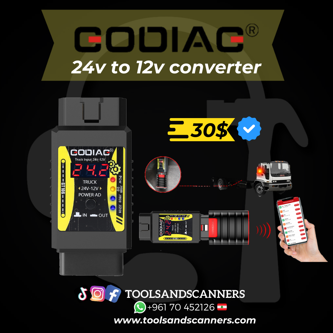 Go Diag 24v to 12v Converter