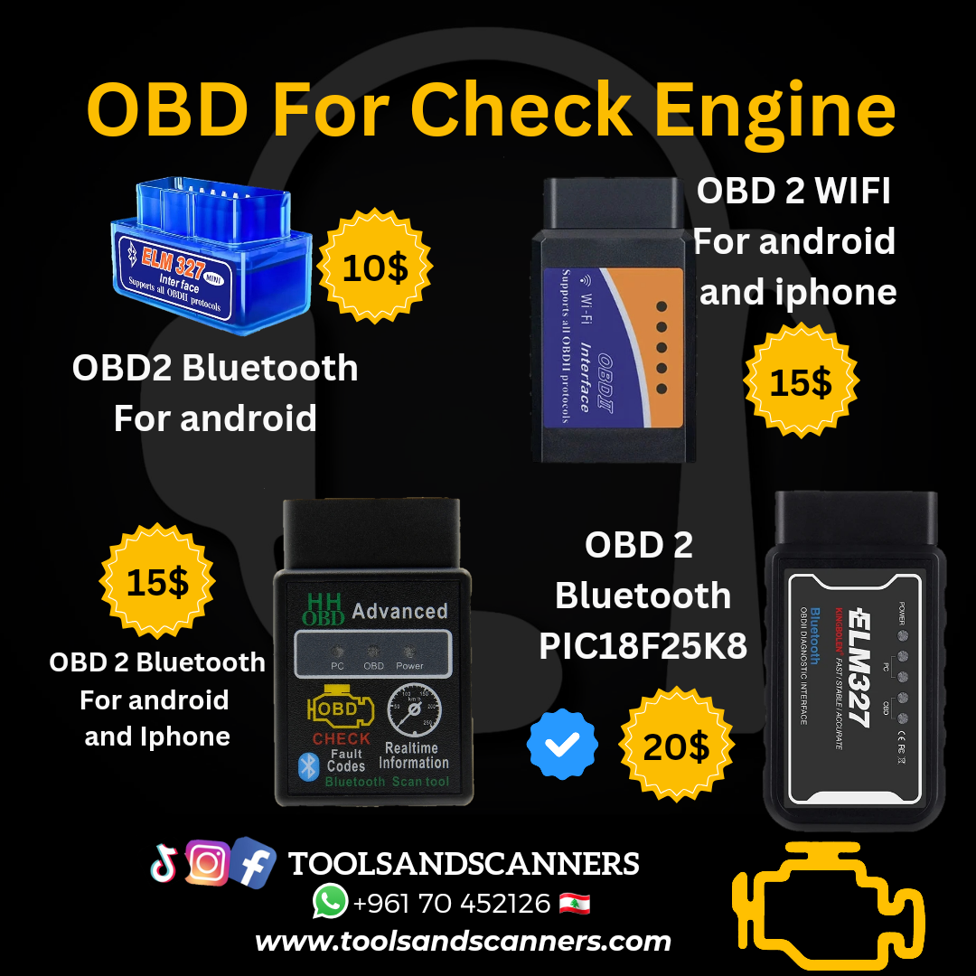 Obd 2 in lebanon car scanner ELM 327