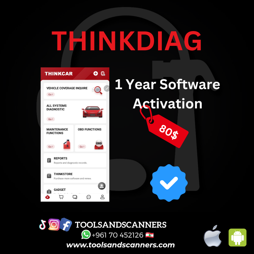 Thinkdiag Software Activation
