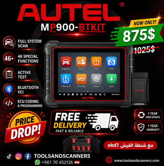 Autel Mp 900 BT Kit