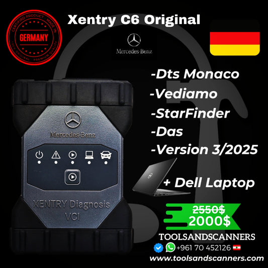 Xentry C6 Mb Star Mercedes benz original Scanner Made in Germany
